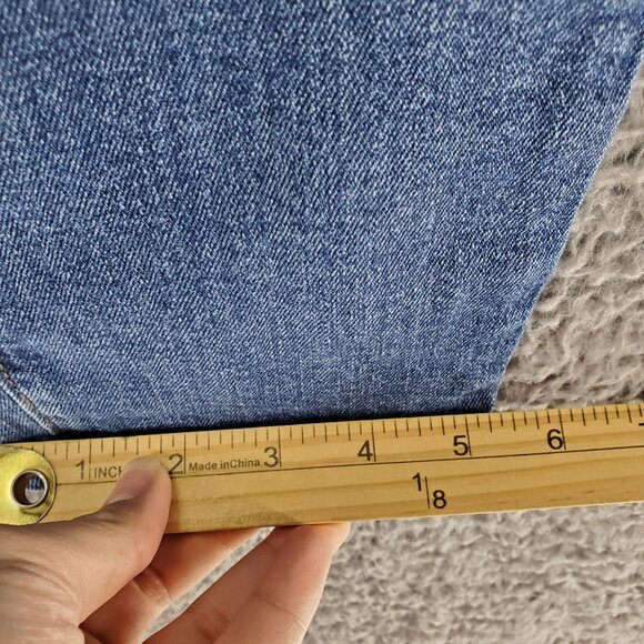 Loft Jeans Womens Size 6 Blue Curvy Skinny Stretch Denim - Picture 9 of 12
